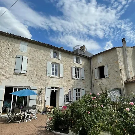 Chambre Chez L'Habitant, Au Moulin Du Bonheur Le Bourdet Buitenkant foto
